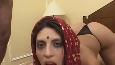 Brunette Indian Girl Gets Fucked In Her Bald Cunt