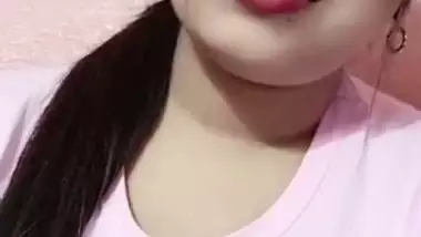 Big boobs cute girlfriend nude on video call MMS