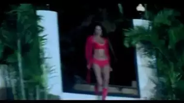 Sapna in bedroom red