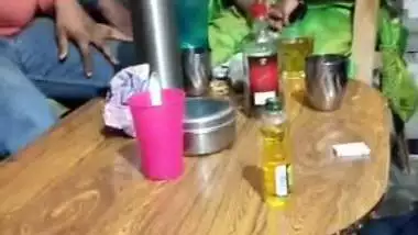 Paid randi boob pressing and boob show to clients