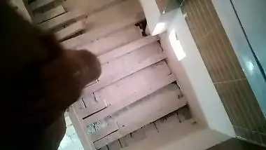 Shameless desi girl spreading ass in bath