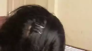 Young girl not liking taste of dick