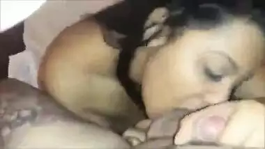 Hot Desi Girl friend Bj & Fucked Hard On Bed