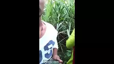 Desi lover outdoor caught