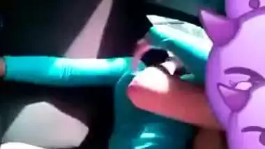 Paki GF fucking in Car