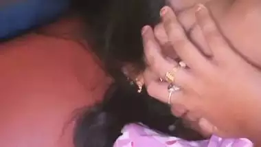 Boyfriend sucking small boobs of virgin girlfriend