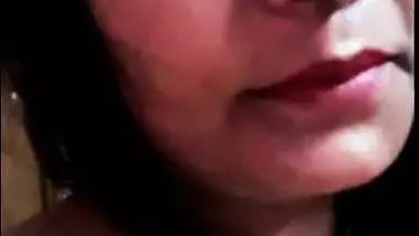 Naughty sexy boob show of a sexy Bhabhi