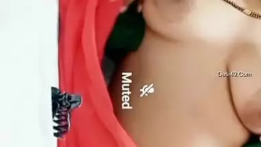Sexy Bengali Bhabhi Playing With Her Boobs And Pussy Part 4