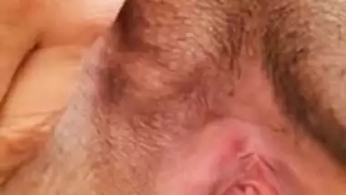 Breasty aunty mature pink pussy show