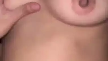 Beautiful nude girl rides on her lover’s dick like a whore