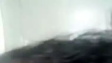 Sexy college girl showing her boobs and pussy