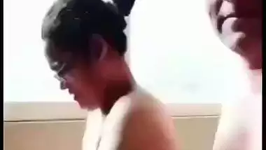 Kinky husband enjoys couple sex in the kitchen