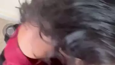 Famous Indian model Jikki Nair blowjob and cum on face