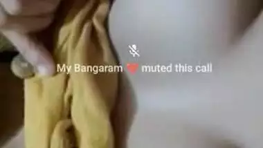 Andhra Pradesh Telugu girl boob show viral MMS