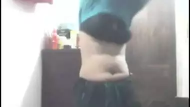 Bengali girl in shalwar suit changing multiple dress 1