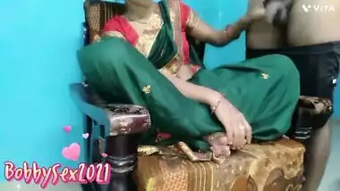 Sex enjoy moment with boyfriend when her husband went to office