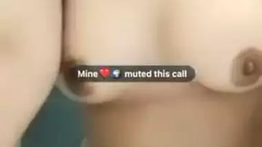 Nude WhatsApp video call of chubby desi girlfriend