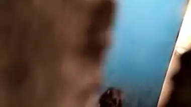 Woman wash in bathroom boos and anal