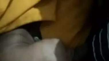 Cheating Desi wife giving blowjob to lover