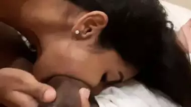 Prime day deal of hot blowjob by sexy Indian girlfriend