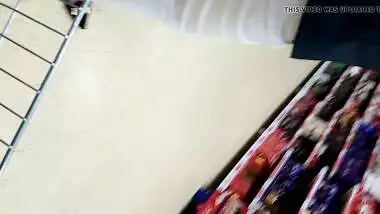 Candid Indian milf white pants vpl pt1