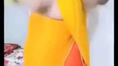 Roseflower on Tango Pvt Full Nude Strip Saree Hot