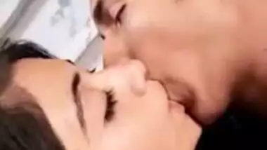 Gorgeous girl friend passionately smooched