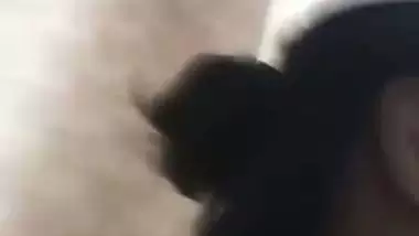 Striptease video call of a cheater bhabhi to lover