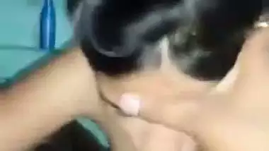 Local Indian callgirl sucking cock trying to avoid camera