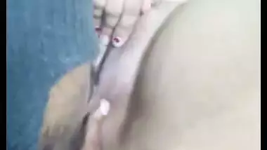 Milf shoots her stepson’s pussy licking video